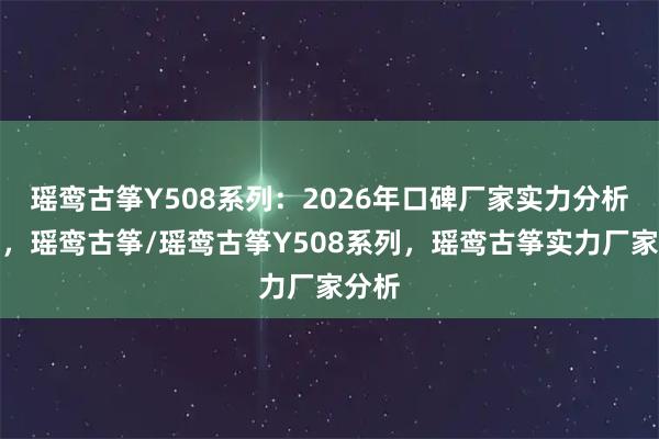 瑶鸾古筝Y508系列：2026年口碑厂家实力分析一览，瑶鸾古筝/瑶鸾古筝Y508系列，瑶鸾古筝实力厂家分析