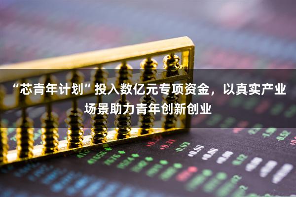 “芯青年计划”投入数亿元专项资金，以真实产业场景助力青年创新创业